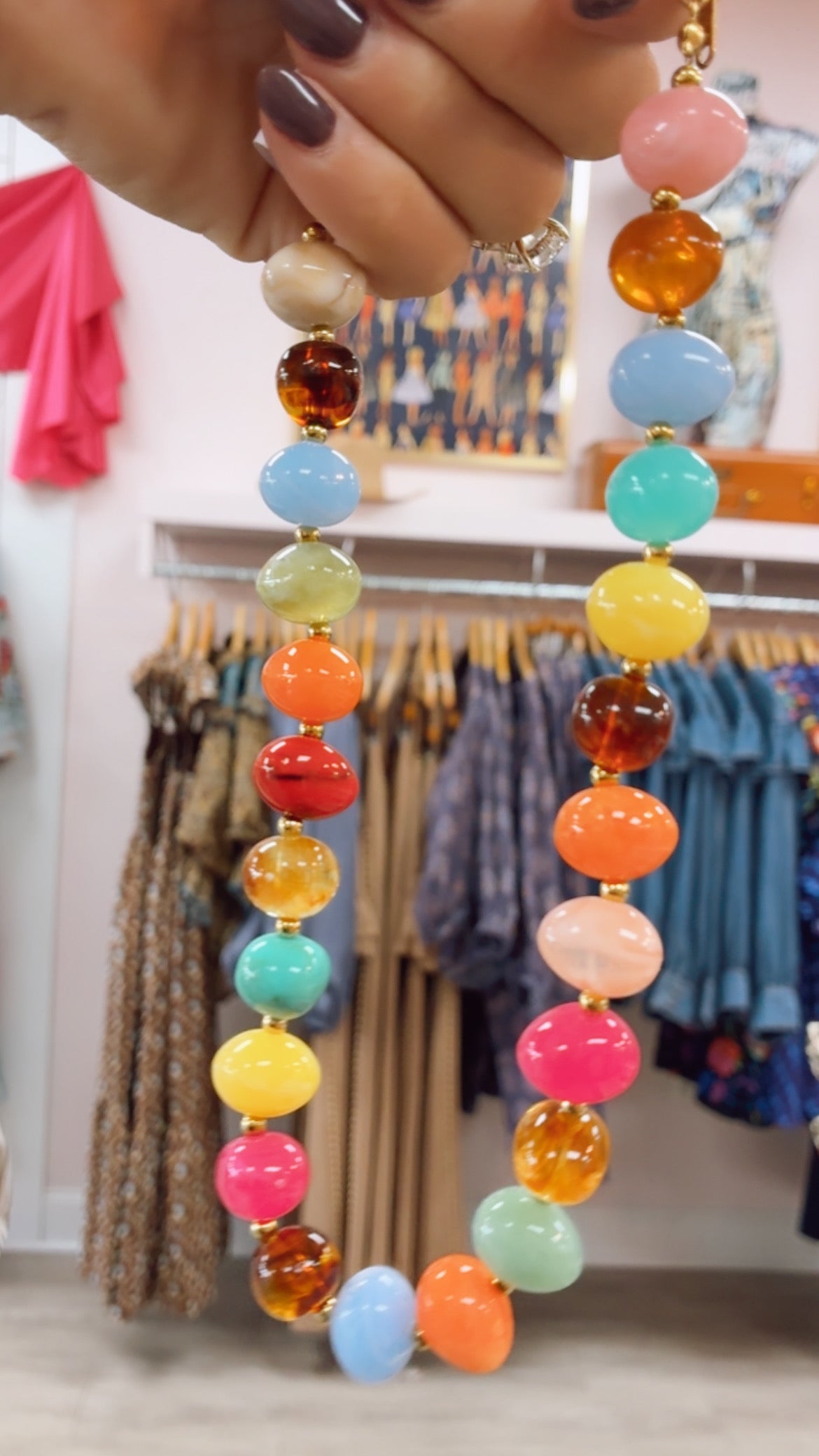 Chansuttpearls | Fall Beaded Necklace