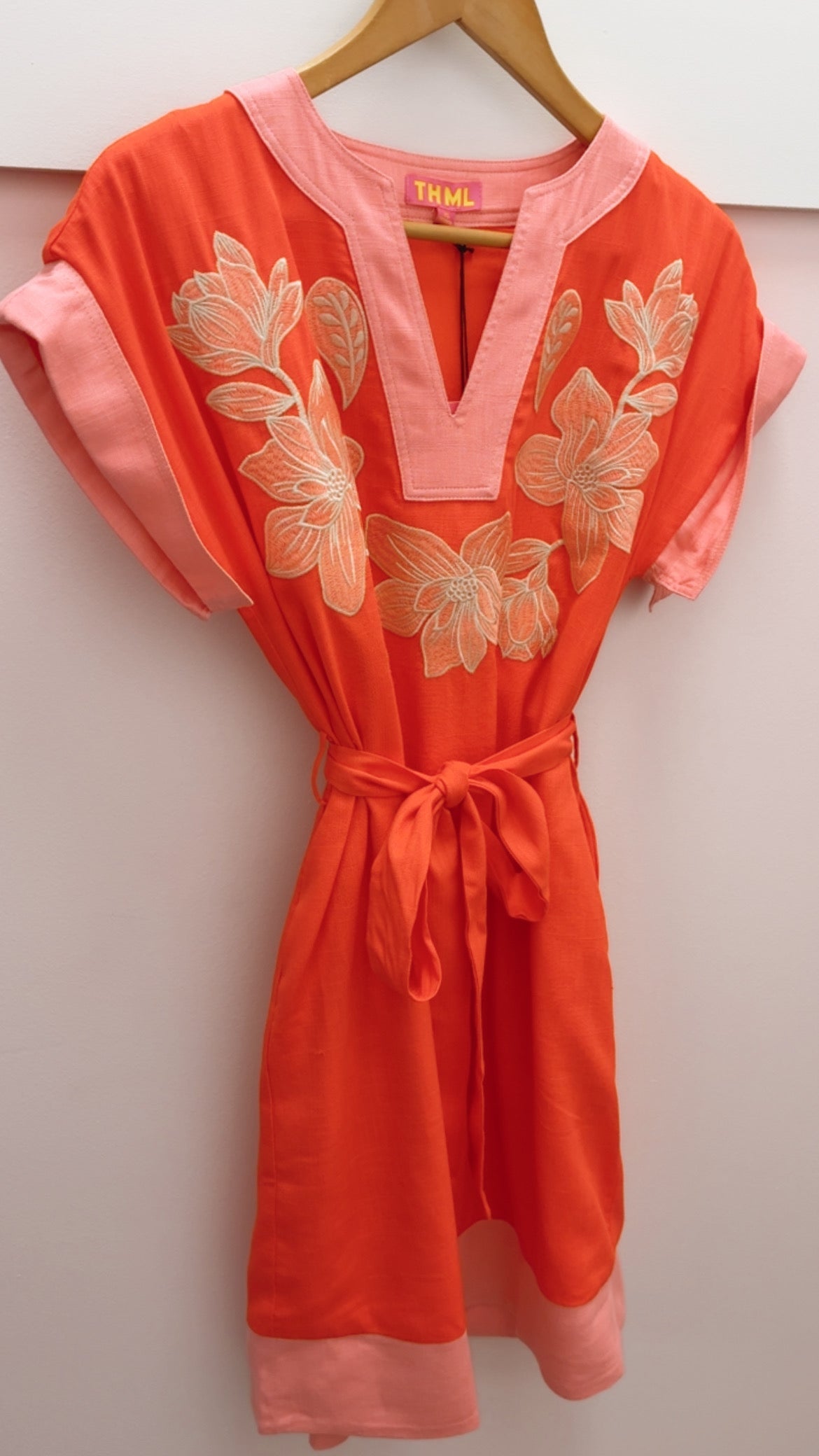 THML Floral Embroidered Dress