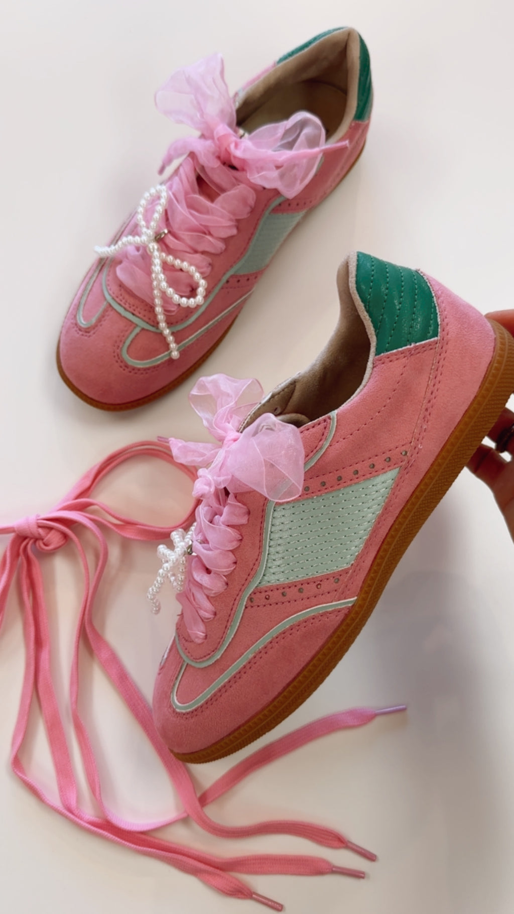 Shushop Pink Sophie Sneakers