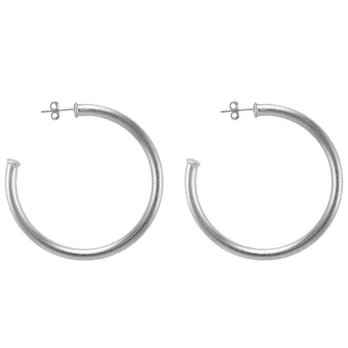 Sheila Fajl Silver SMALL Everybody's Fav Hoop (medium)
