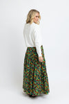 Karlie: Printed Floral Maxi Skirt