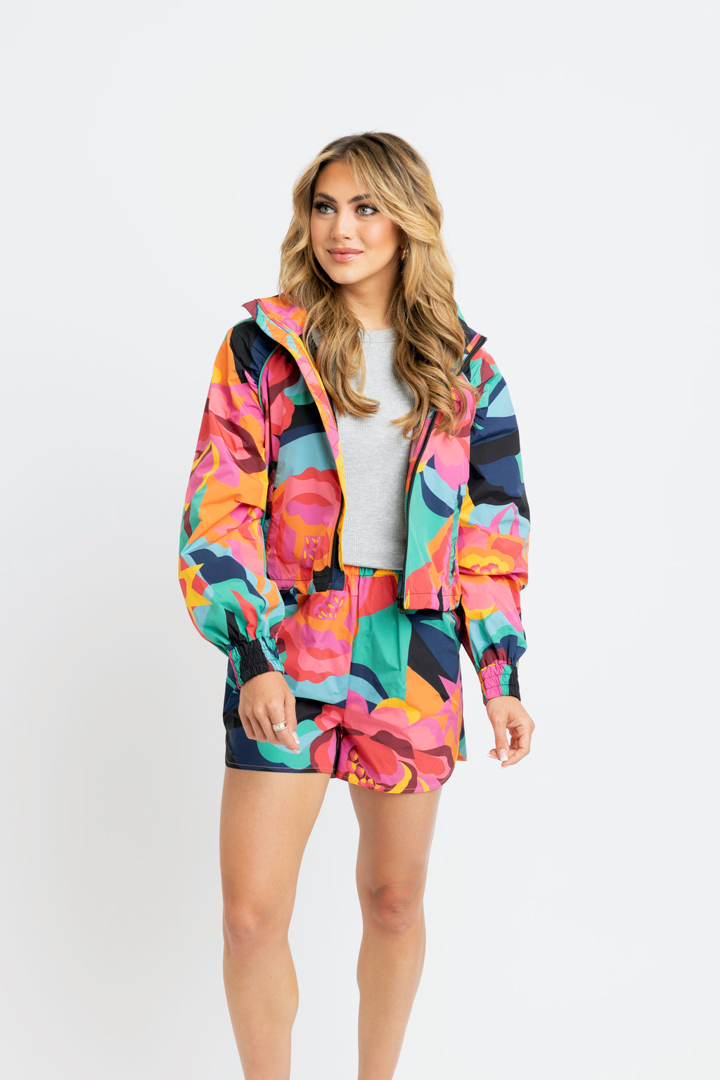 Karlie Big Floral Weekend Jacket