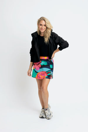 Karlie: Black Weekend Lightweight Windbreaker Jacket (1 SMALL)