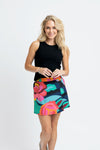 Karlie Fucshia Floral Weekend Skort