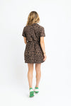 Karlie Leopard Cinch Waist Weekend Dress