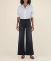 Kut Meg High Rise Wide Leg w/ Patch Pockets in Tactful Wash