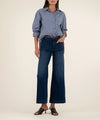 Kut Meg High Rise Wide Leg Patch Pocket in Contentment