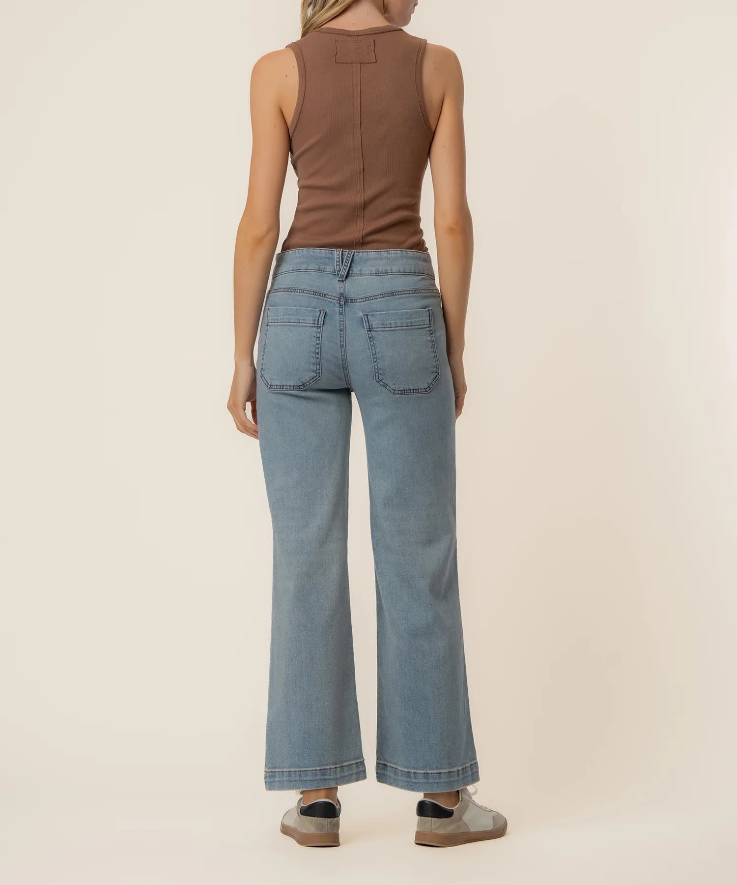 Kut | Meg High Rise Front Square Patch in Brilliant
