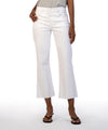 Kut Kelsey High Rise Ankle Flare in Optic White