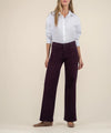 Kut Jean High Rise Wide Leg in Eggplant