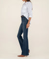 Kut Ana High Rise Flare w/ Patch Pockets in Deductive Wash