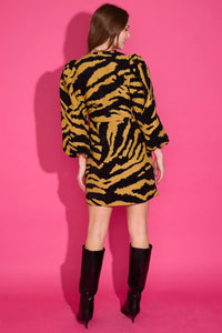 Alden Adair | Athena Dress in Noir Cat
