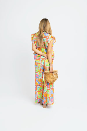 Karlie Fruit Gauze Pants