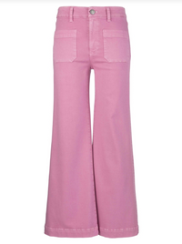 KUT | Cupcake Pink Meg High-Rise w/ Front Patch Pockets