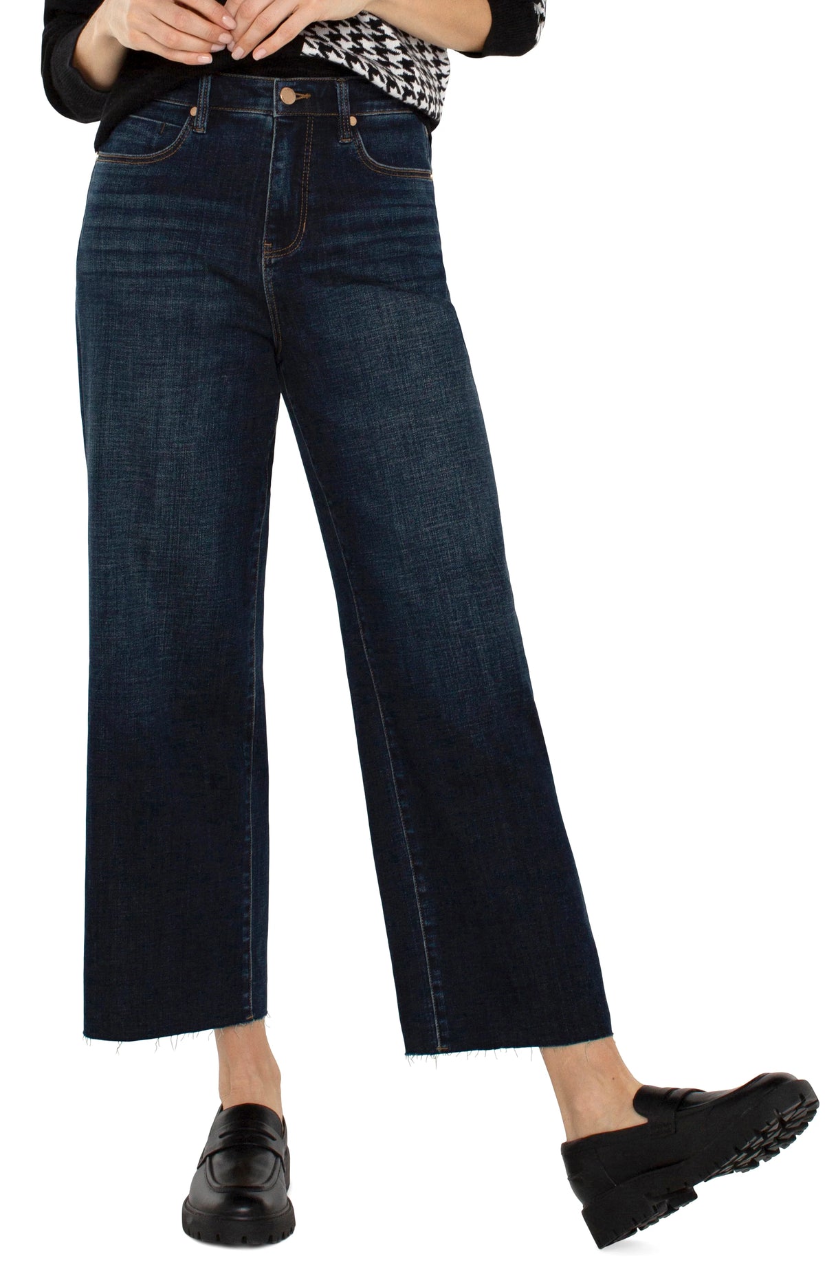 Liverpool | Stride Wide Leg Jean in Eastmoor