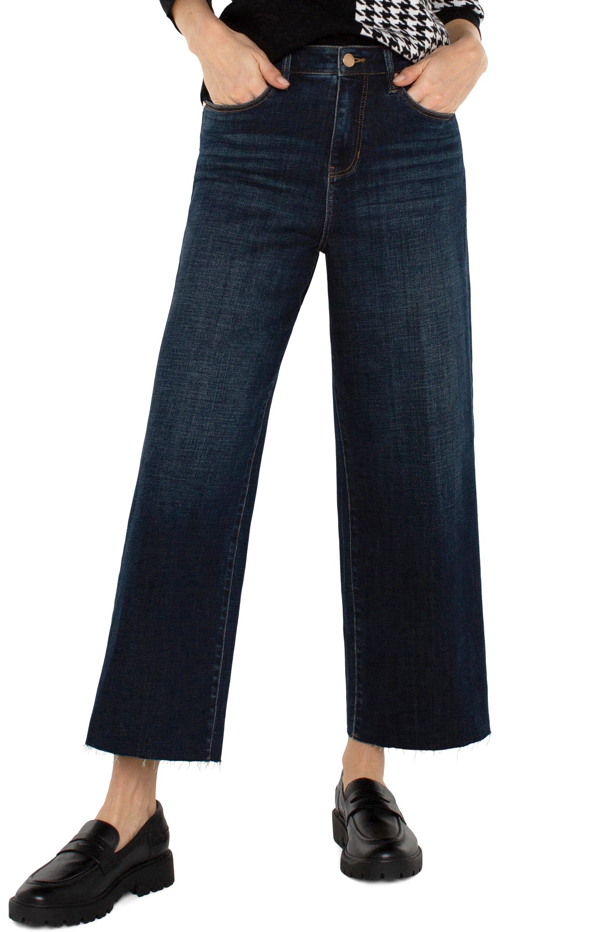 Liverpool | Stride Wide Leg Jean in Eastmoor