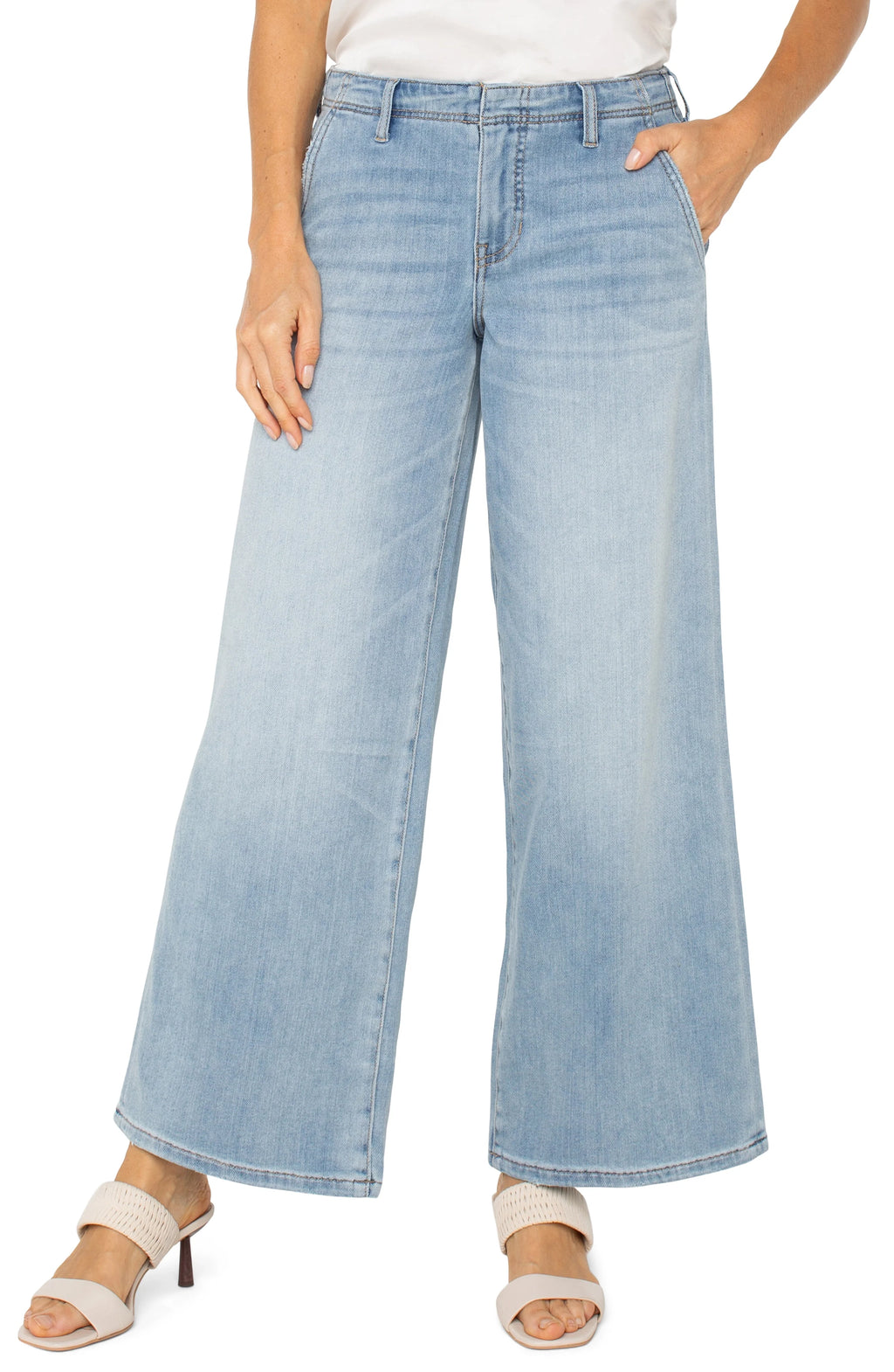 Liverpool The Weekender Flared Denim