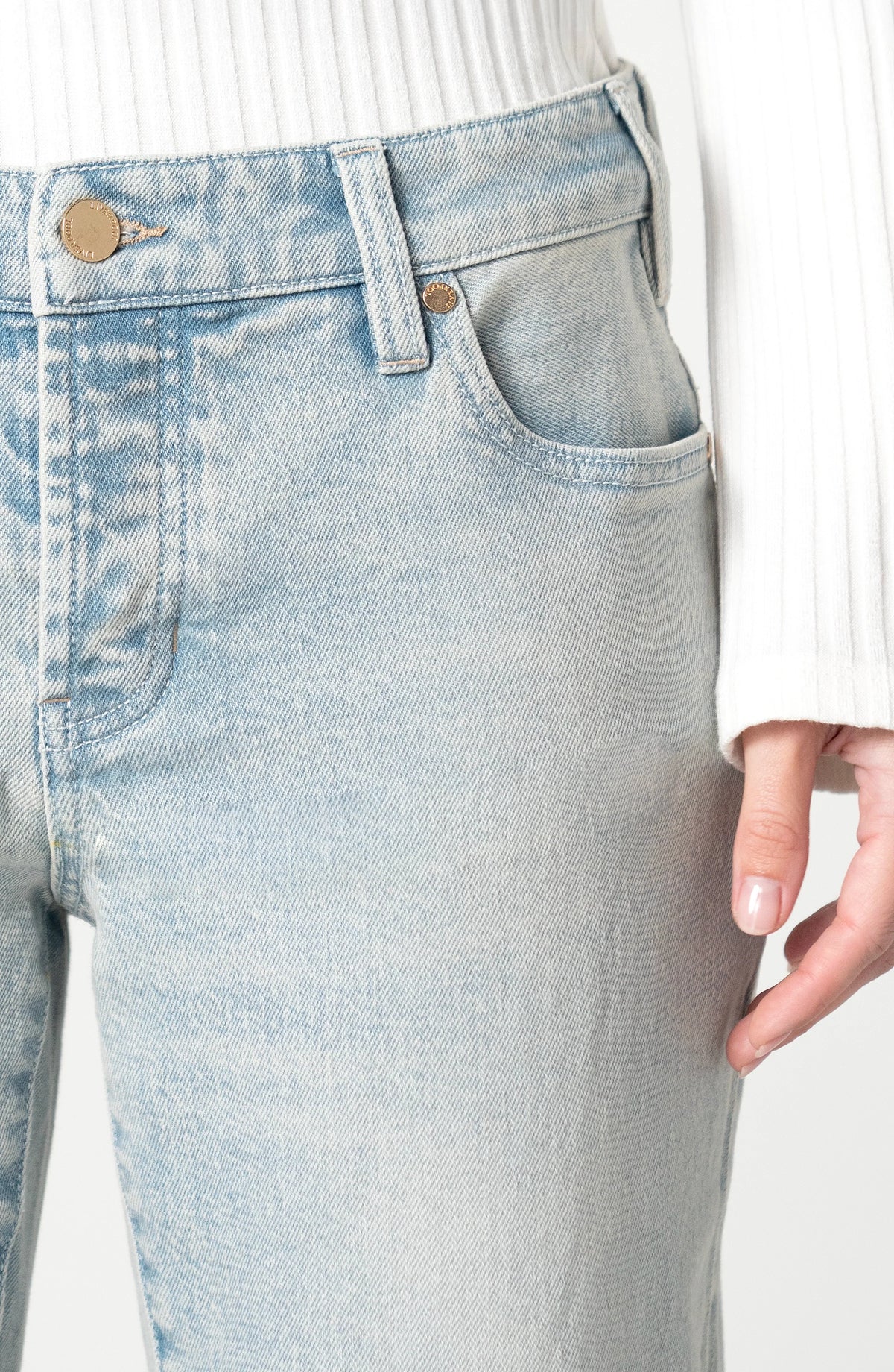 Liverpool | Prairie Mist Dakota Low Rise Loose Flare
