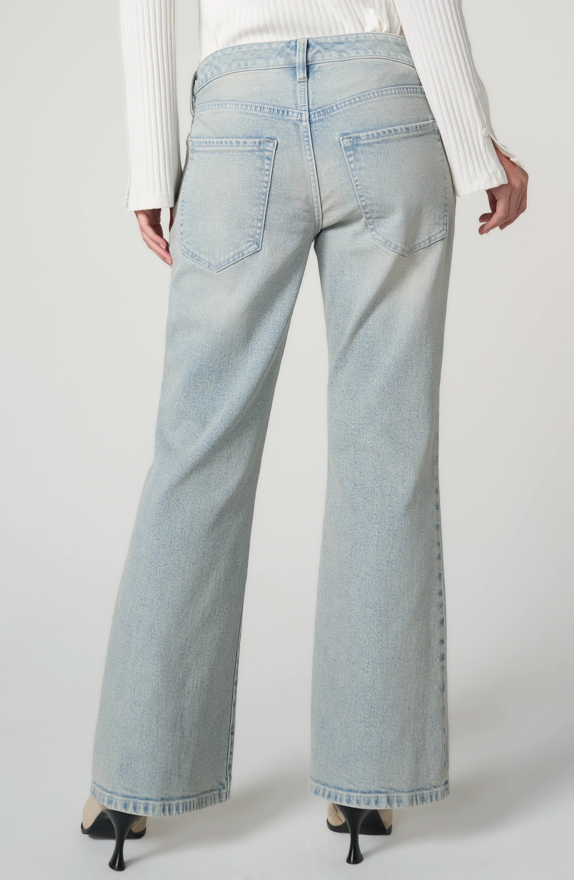 Liverpool | Prairie Mist Dakota Low Rise Loose Flare