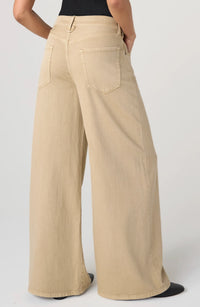 Liverpool | Kit High-Rise Relaxed Wide Leg in Khaki