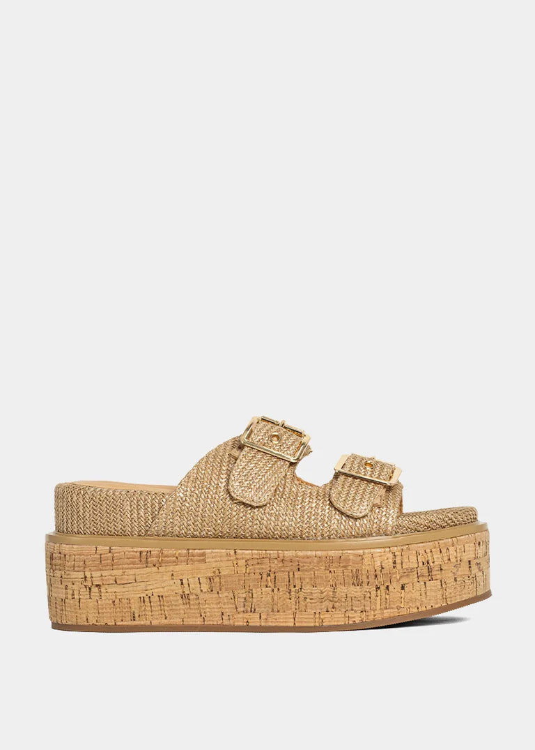 ShuShop | Natural Woven Lucinda Sandal