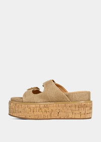 ShuShop | Natural Woven Lucinda Sandal