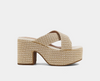 ShuShop Woven CrissCross Platform