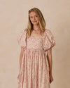 Nora Lee Chloe Dress in Pink Toile