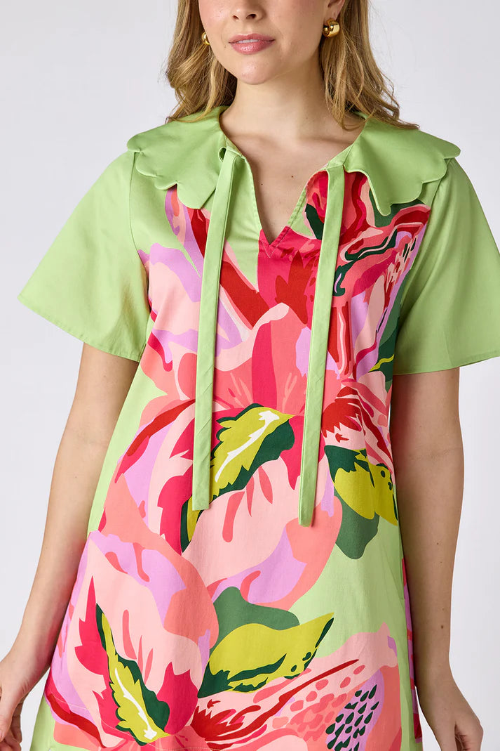 Crosby Florabee Dress in Orchid