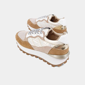 Shushop Phoebe Camel Tone Sneakers