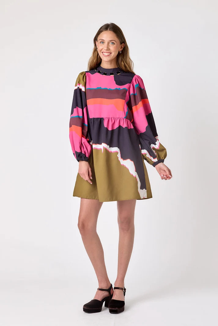 Crosby | Emma Dress in Portoro