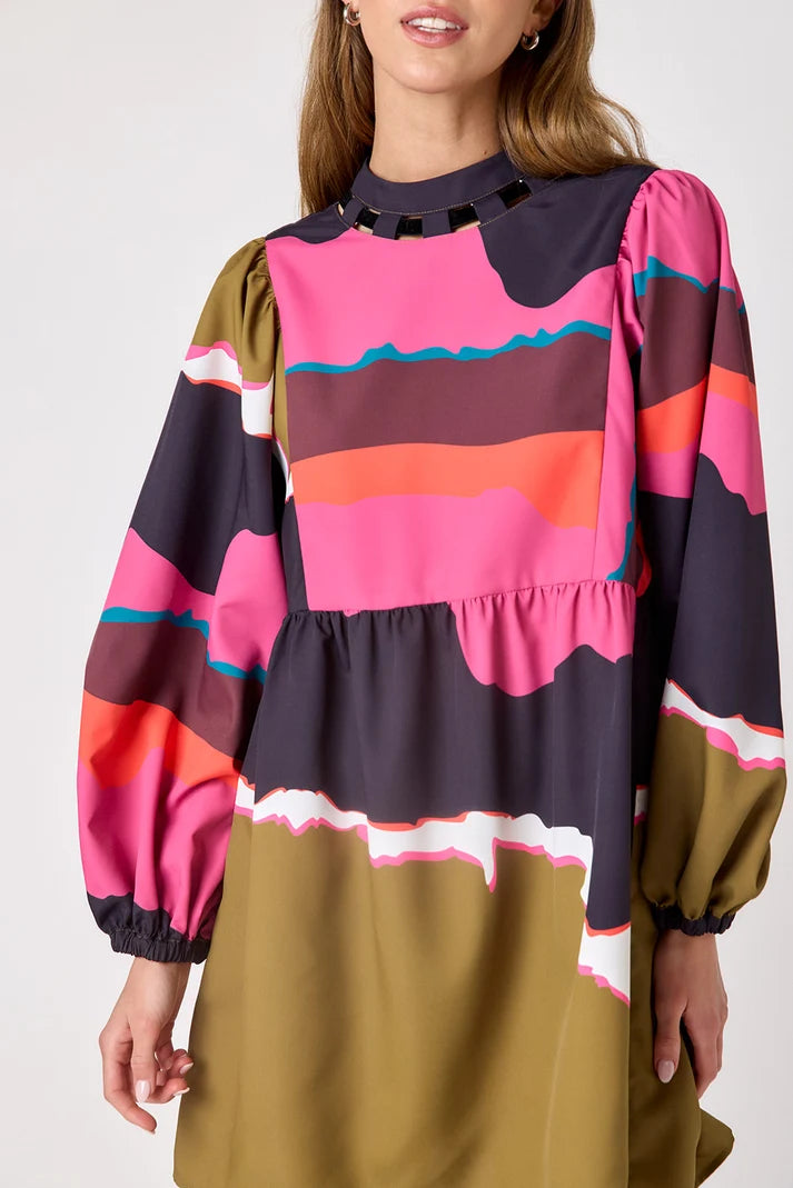 Crosby | Emma Dress in Portoro