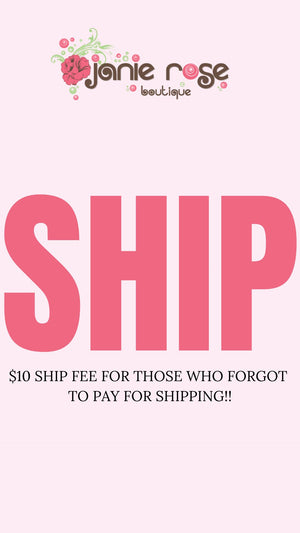 $10.00 SHIPPING FEE