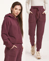 Dear John Plum Berry Hoodie Jogger Set