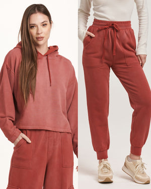 Dear John Rust Hoodie Jogger Set