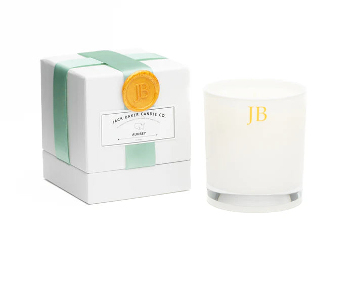 Jack Baker Candle | Audrey | White Box Collection