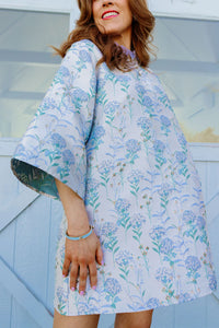 Brianna Cannon Hydrangea Jacquard Caftan
