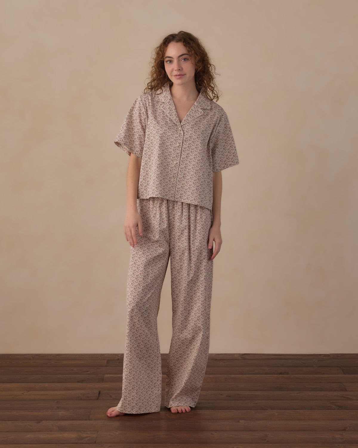 Rylee+Cru | Mauve/Lilac Primrose Pajama Vintage Set