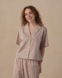 Rylee+Cru | Mauve/Lilac Primrose Pajama Vintage Set
