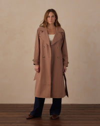 Rylee+Cru | Trench Coat in Clay