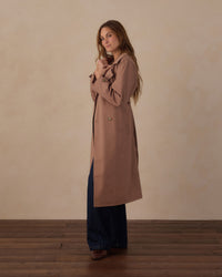 Rylee+Cru | Trench Coat in Clay