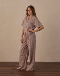 Rylee + Cru | Pajama Set in Holiday Gingham