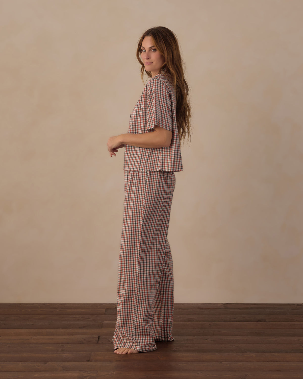 Rylee + Cru | Pajama Set in Holiday Gingham