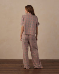 Rylee + Cru | Pajama Set in Holiday Gingham