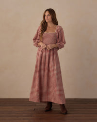 Rylee + Cru | Della Dress in Vintage Plaid