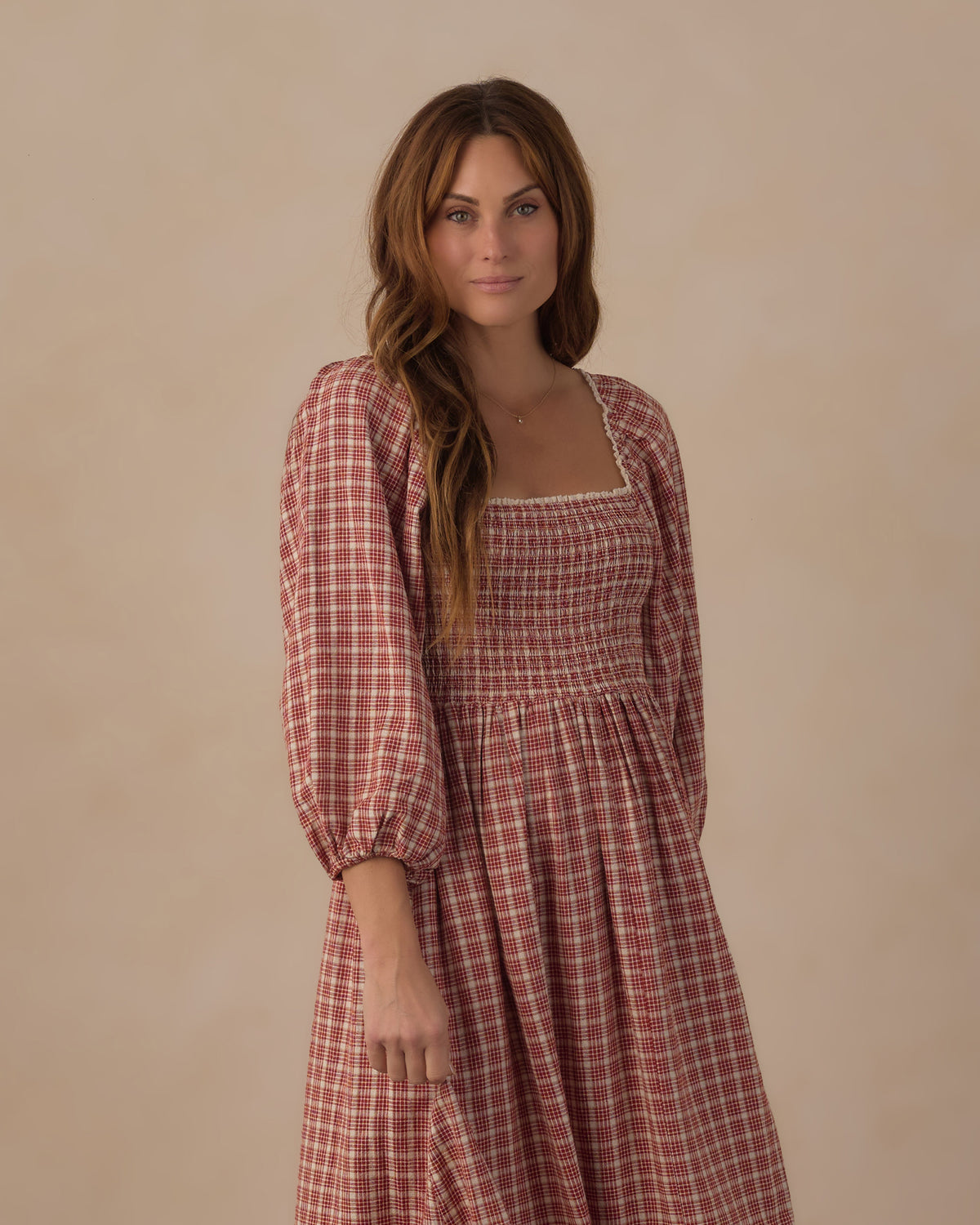 Rylee + Cru | Della Dress in Vintage Plaid