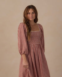 Rylee + Cru | Della Dress in Vintage Plaid