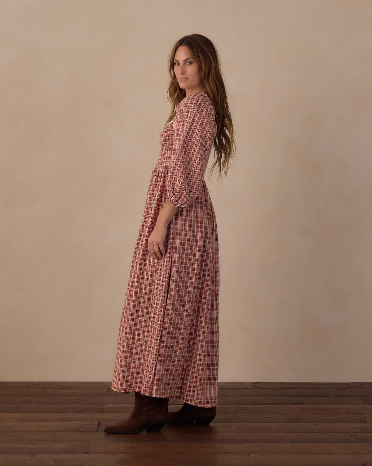 Rylee + Cru | Della Dress in Vintage Plaid