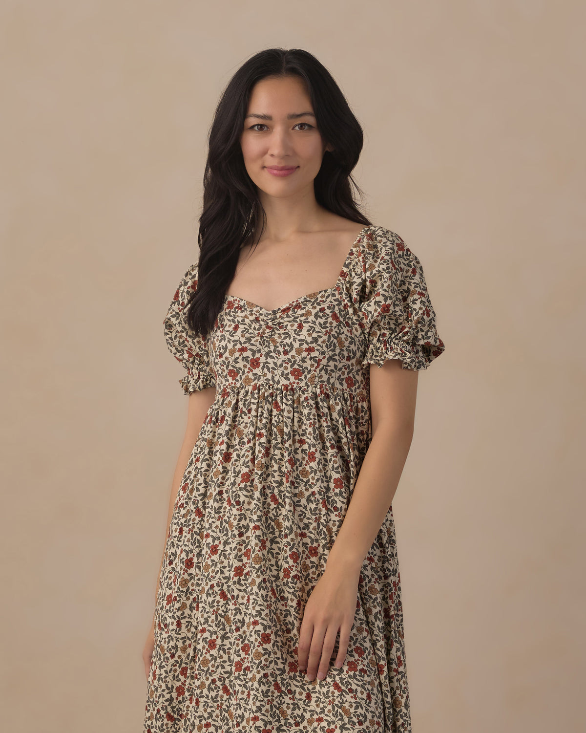 Rylee + Cru | Chloe Dress in Holiday Floral