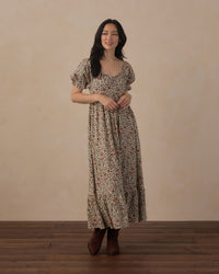 Rylee + Cru | Chloe Dress in Holiday Floral